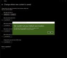 Trying to install halo but I cant because Windows 10 wont allow me to change to save location. 7klZaD_XfcNlpZ2YRuv-XAryU25sNN4r6hOt9myiTq4.jpg