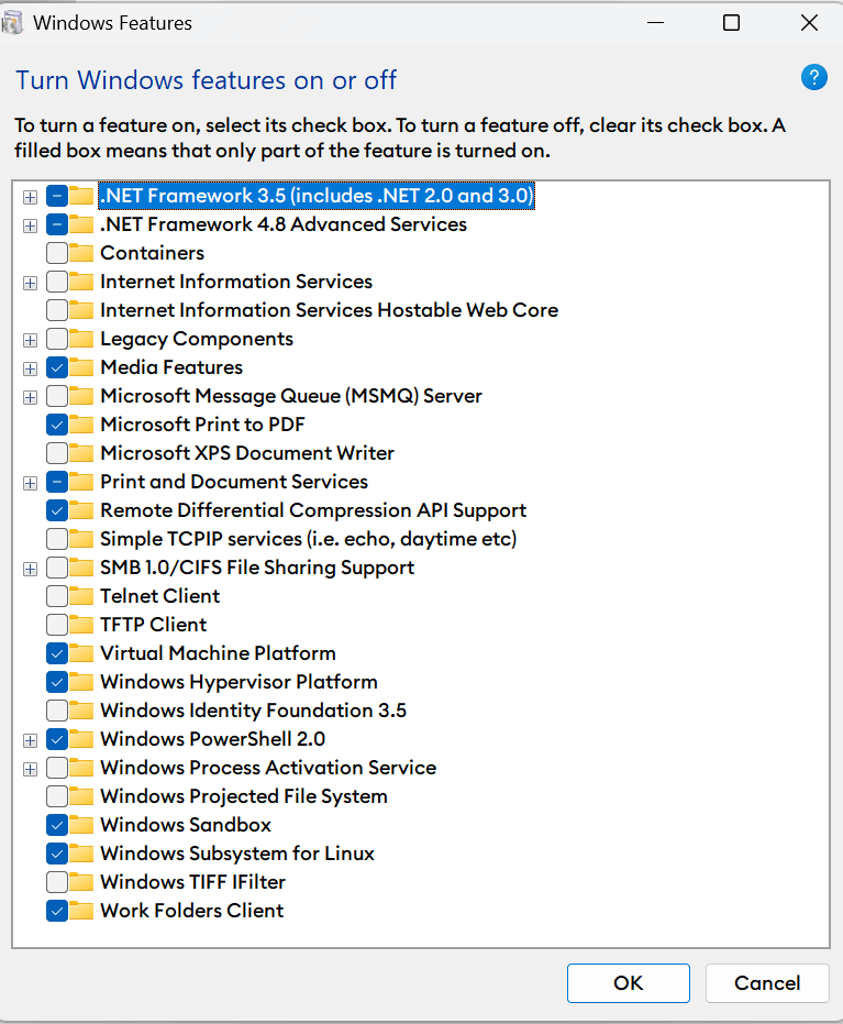 Windows Sandbox failing to initialize Error 0x80070424 7r89gi9usMEpO2njmIqL88oK%2FH08IwWBtNAAH6QAQUp7JyA%2BgypEM1H53FdJ80Jk2bpUBzhlX4qMQzzCEkE0YOuyQ%3D.png