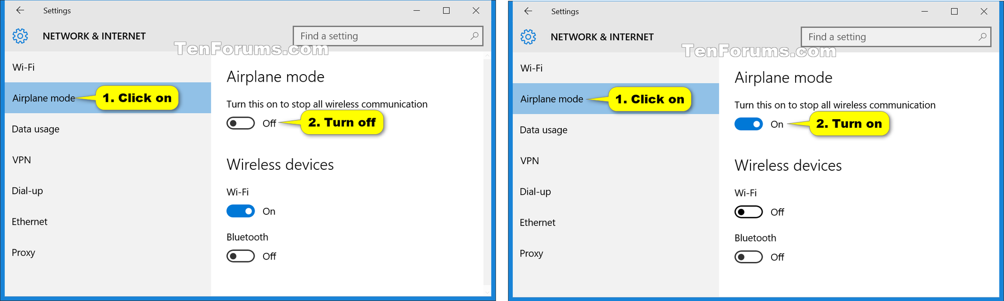 Taskbar Internet Icon in Airplane Mode 7zY1c.png
