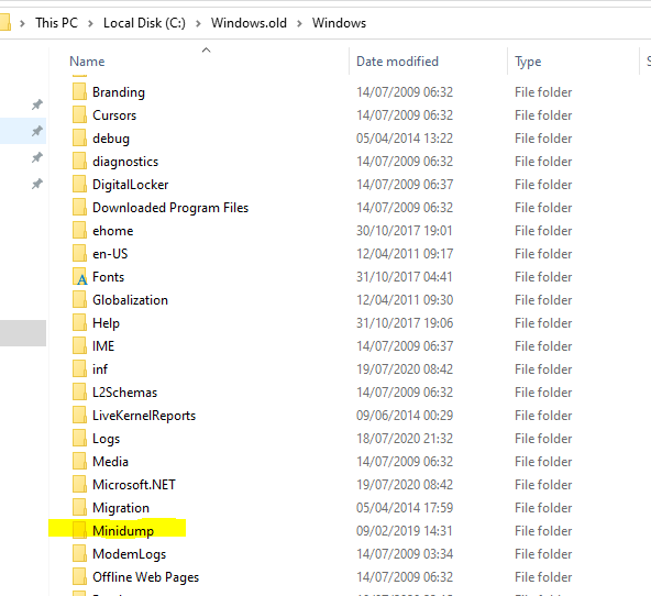 Minidump Not Created - Windows 10 8032b716-618b-4590-a050-bddc7960f3d6?upload=true.png