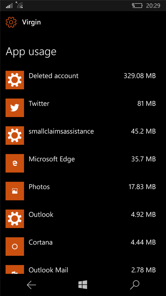 How can I get rid of this data? I just deleted an account, and I'm assuming the data is... 8063d223-4172-4abb-b61c-658145275ef6.png