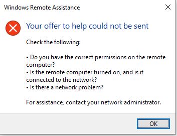 MSRA ( Remote Assistant) Stops working after upgrading Windows 10 1809 806deb98-ca86-4a8e-a712-5f2315dc4229?upload=true.jpg