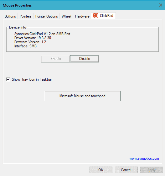 No settings for my touchpad on my laptop 8070d37b-ba46-4f9f-8ff1-82973d58443e?upload=true.png