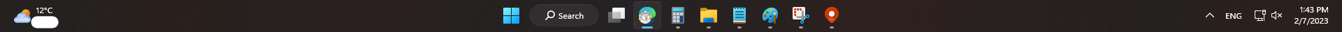 Location Services arrow bouncing the centred task bar icons to the left. 80a8fc06-6fd4-4826-9ddc-dda0c81d8ee4?upload=true.png