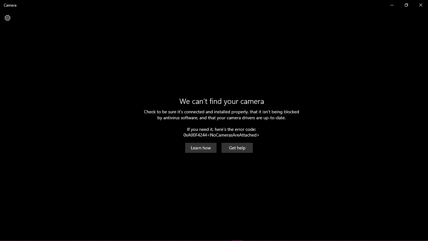 Builtin Windows camera randomly shows black screen, randomly begins working again,... 80dc4648-3317-470f-88e7-ad10ccbe807e?upload=true.png