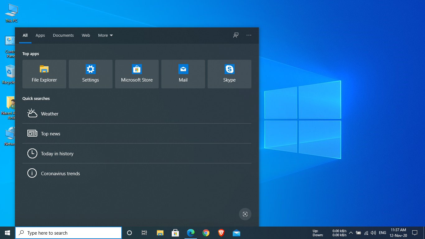 Windows 10 Search Box result showing old icons. 80f84b3c-03f4-4bd4-a575-f7334a5b72f7?upload=true.png