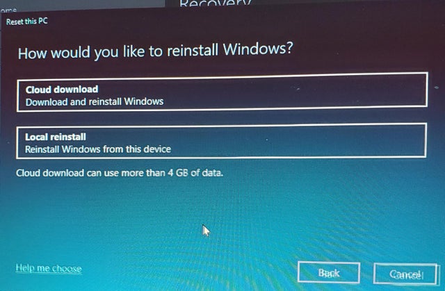 Wanted to reset my laptop for when I return it, which option should I choose? 80vajwzaryr61.jpg