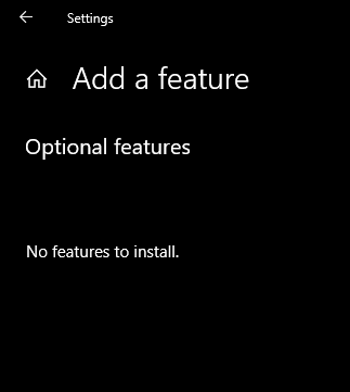 No XPS Viewer Features to Install Under Optional Features 8212ef7f-4858-45b4-b2bb-b5080eb1115d?upload=true.png