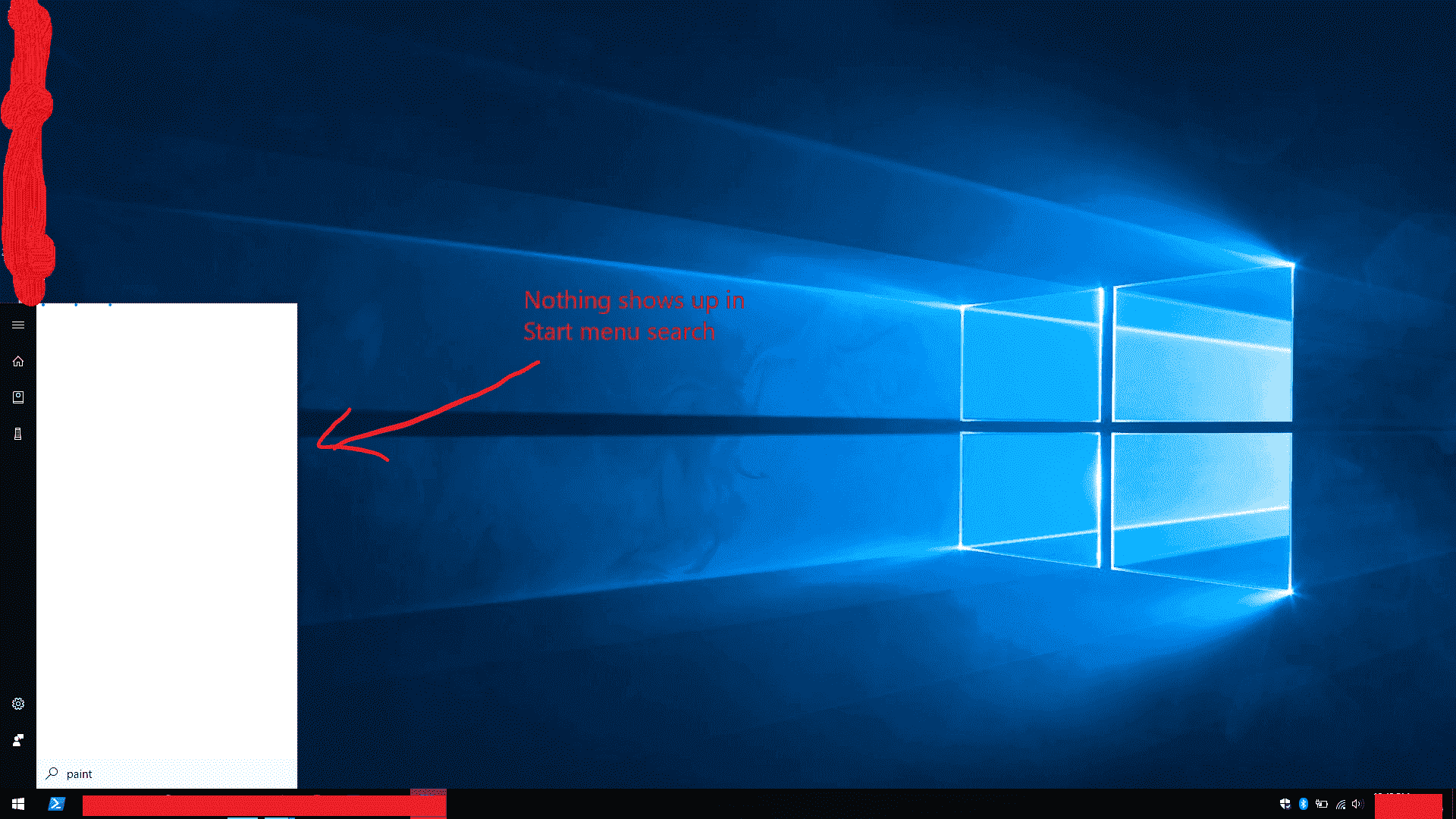 Windows Start Menu search and Cortona not working, Outlook can't connect to server, all... 823af9ba-9f21-4a43-a605-ff5192825935?upload=true.png