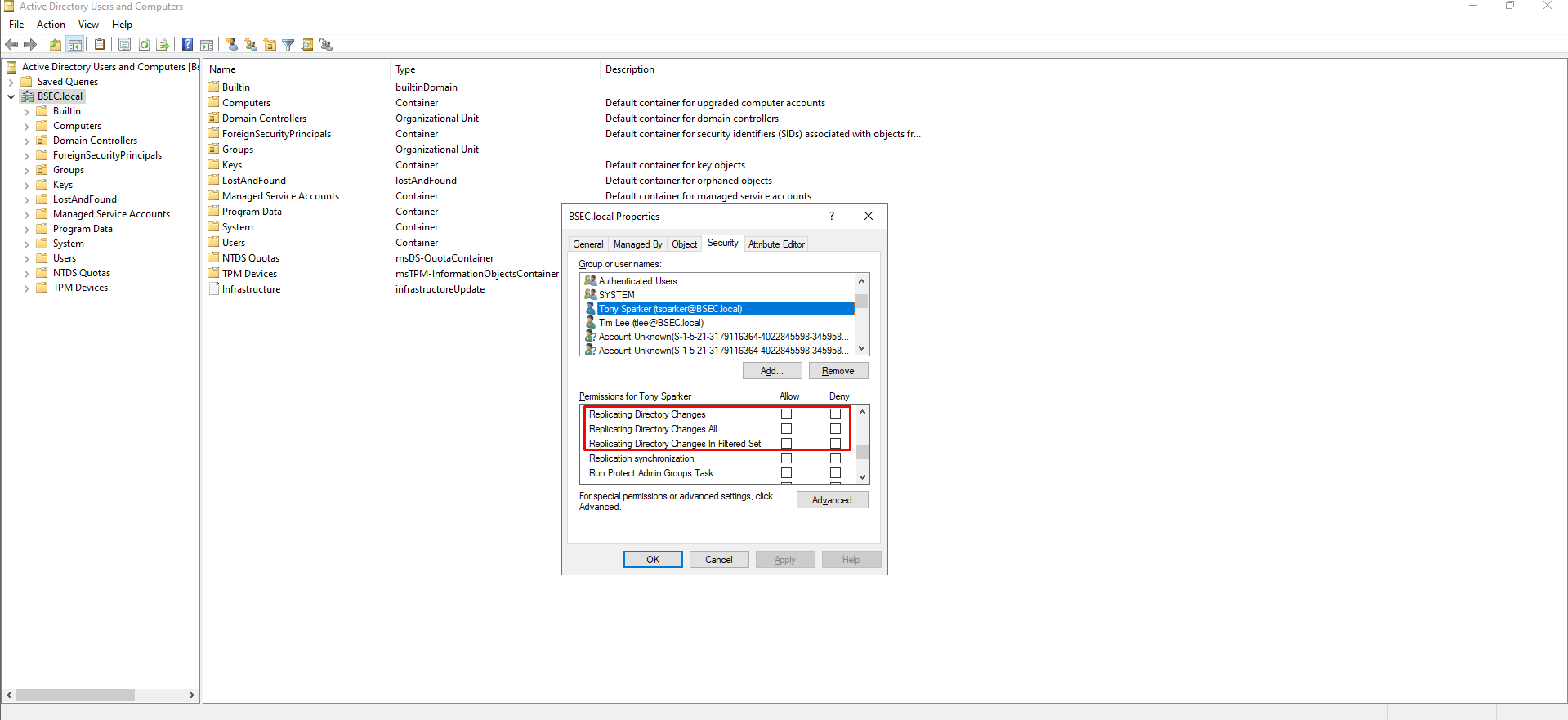 Can I monitor Replicating Directory Changes All permissions given to a user? 82a46bf5-f754-4cac-a7ae-1a297df9a145?upload=true.png