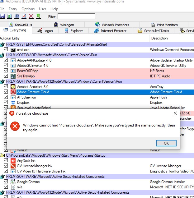search online is not working in Autorun from sysinternal 82aa75d9-0f5f-4e3b-8b2e-0f8beb1c79c4?upload=true.jpg