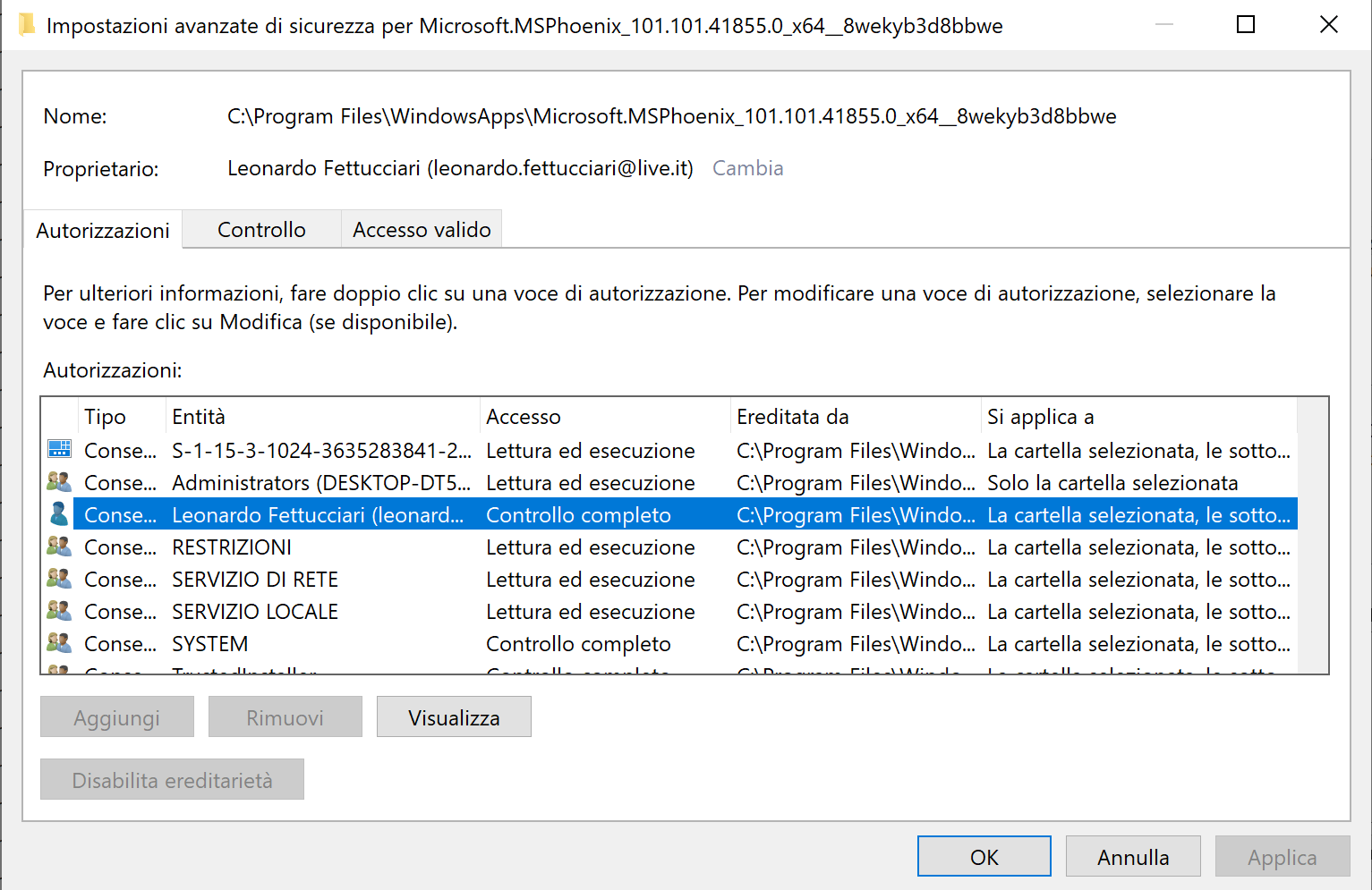 Can't change permissions of WindowsApps' subfolders 83519d5e-edc1-483a-a58b-7ccd291ed4c4?upload=true.png