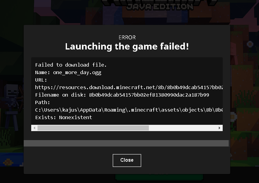 My Minecraft for Windows wont update to the latest version 83aa90ad-cf85-44f7-b101-9d5a972ee2ae?upload=true.png