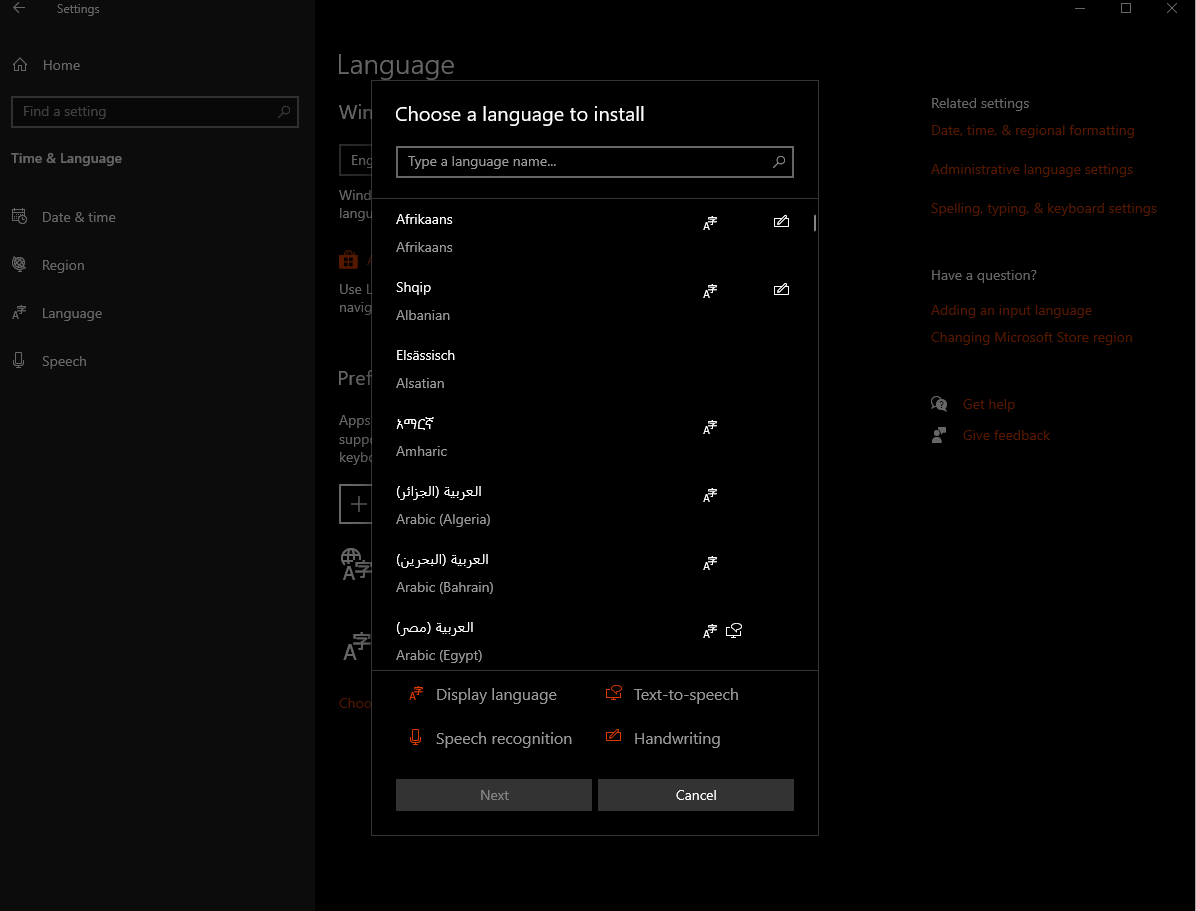 Settings freezing when I try to search for languages 83c7a522-b73c-42f4-8c1a-bb24eb9a94af?upload=true.png