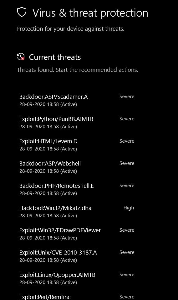 virus and threat protection repeatedly showing up same malwares after removing them 83e54c0e-b6b9-4183-bc7e-4a08912a1b09?upload=true.jpg