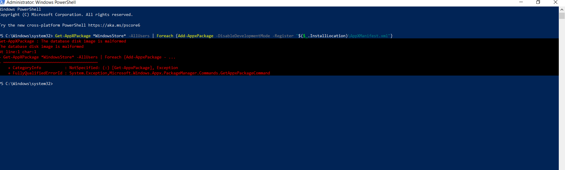 Unable to Re-install Microsoft Store 84302cb6-6f93-468d-9f38-1feed3870823?upload=true.png