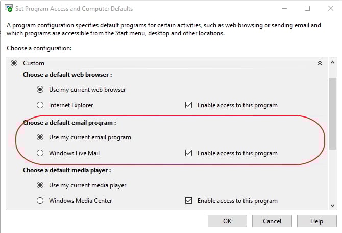 How do I export Windows Live Mail email without a supporting email program association? 84653d1485968061t-no-email-associates-email-....program-access..jpg