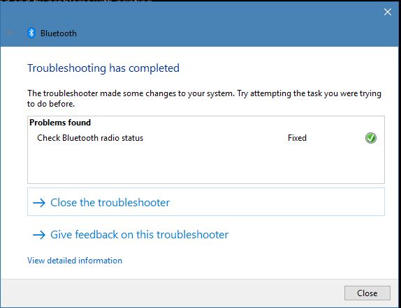 BlueTooth Connectivity - Paired But Not Connected On Windows 10 85b5071b-7ab2-438c-a3a8-e444a7d819a4?upload=true.jpg