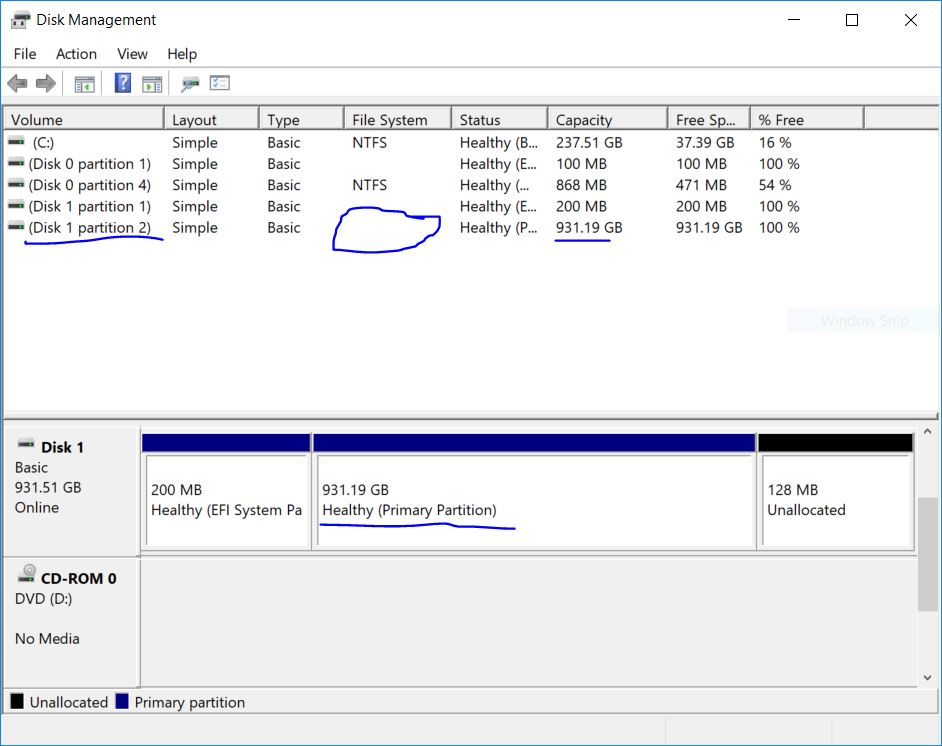 Toshiba external hard drive appears in device management but not in windows explorer 85b815ad-923f-4bea-a0af-ccad882a3c39?upload=true.jpg