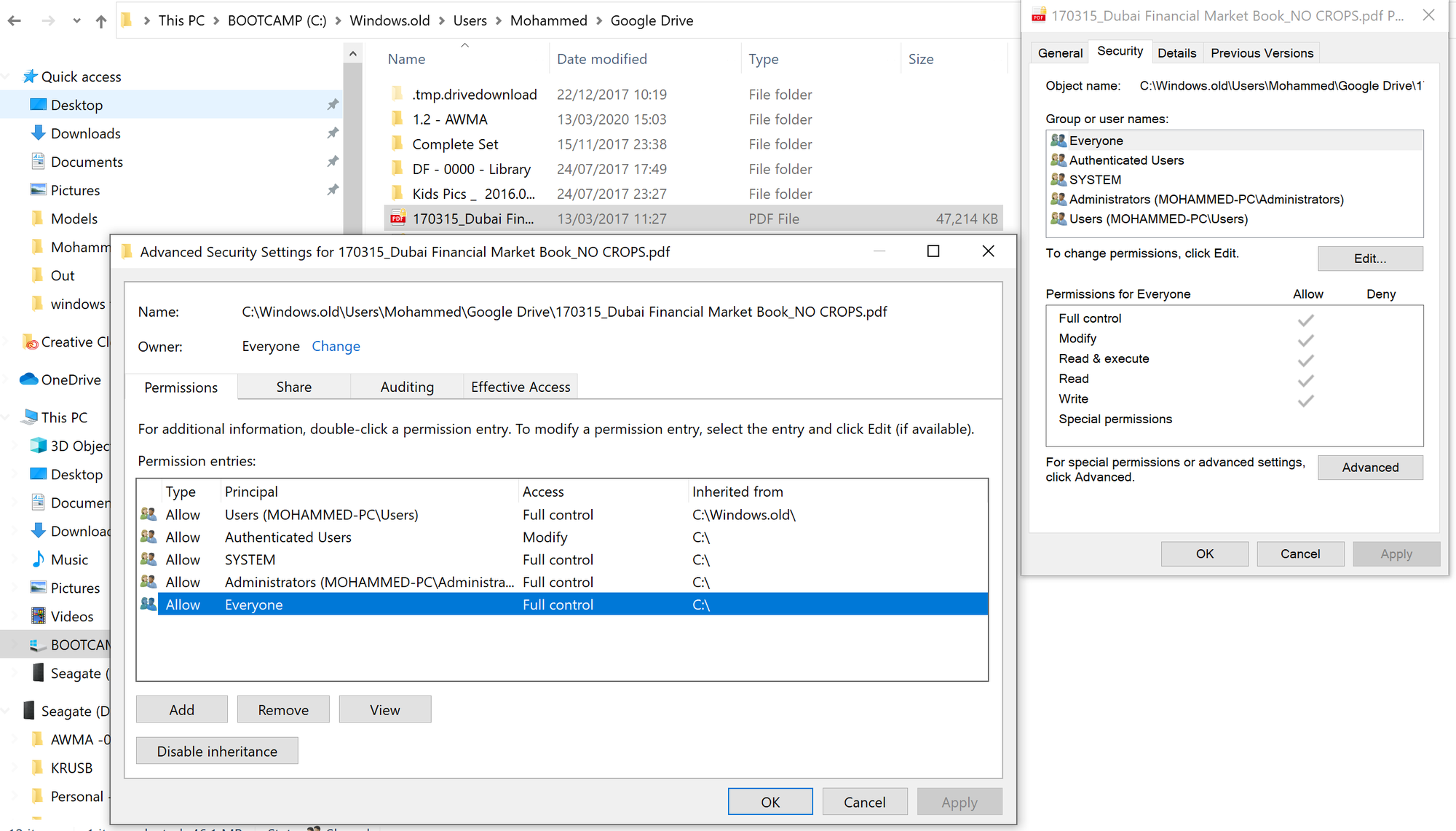 Files locked after windows 10 update 85cfbd0b-4d22-4f83-b7e7-24da729698c1?upload=true.png