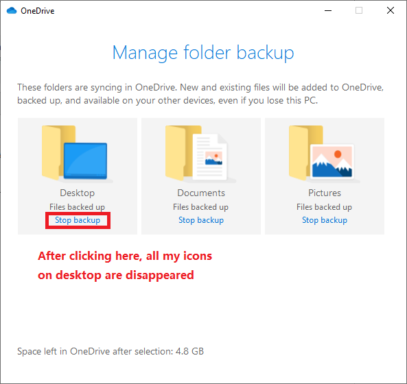 OneDrive starts backing-up my files automatically. After stopped syncing, the icons on my... 85f0a4cc-0c7d-4526-823e-4b25bc1e825c?upload=true.png