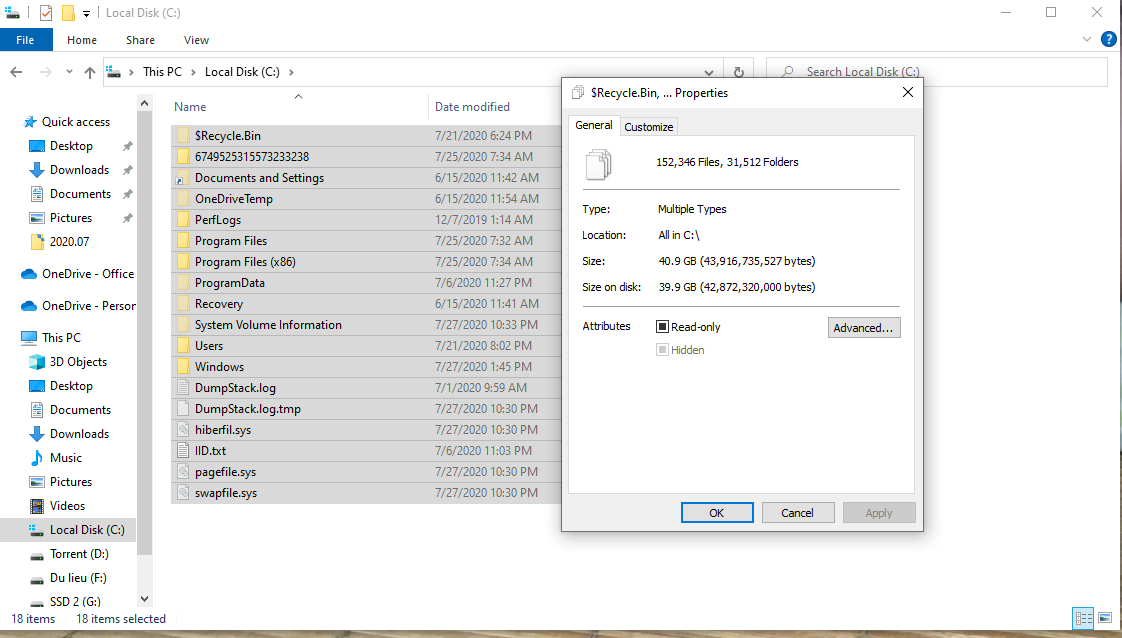 Win 10 suddenly takes about 70GB disk space with no reason 85f8145e-5374-4e49-aae1-ff422ee056c5?upload=true.png