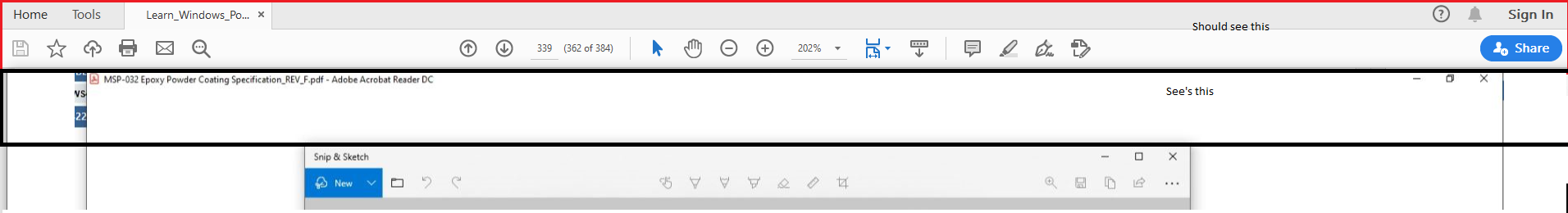 Tops of applications missing Ribbons - see screenshot 860c98fa-bbc1-4736-aa24-00d43dead628?upload=true.png