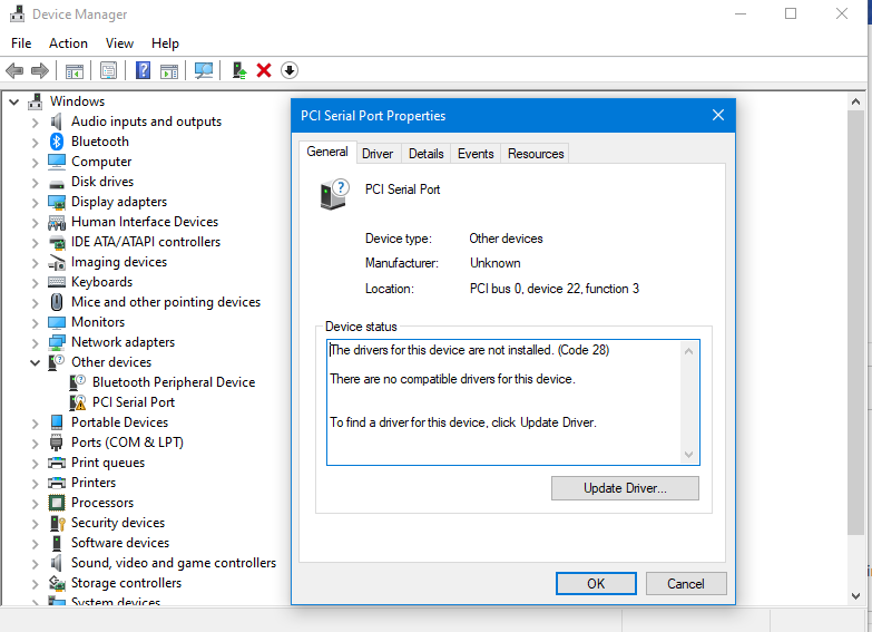 BSOD - Driver IRQL not less or equal & PCI serial port driver 861306b0-17c2-4a4a-8ca5-ff9b0106fdf5?upload=true.png