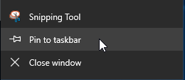 snipping tool on windows taskbar won't display when pinned to taskbar - snip tool logo missing 86188d1485968395t-snipping-tool-taskbar-2016_06_21_21_54_331.png