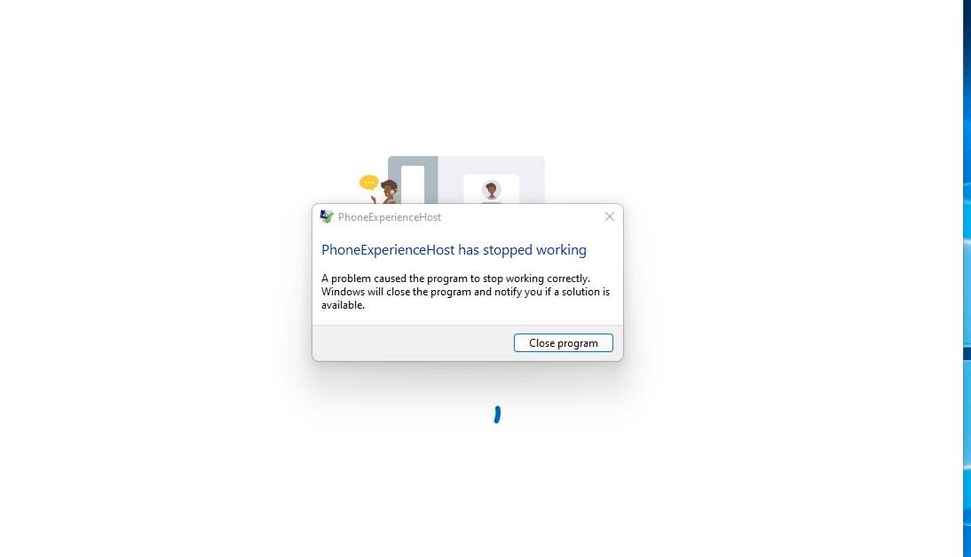 Phone Link Nolonger works after Windows 10 to 11 Upgrade PhoneExperienceHost.exe file missing 8618c550-75be-4ad4-ab86-dc0069757955?upload=true.png