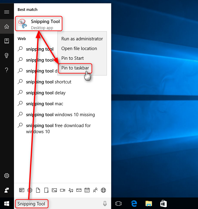 snipping tool on windows taskbar won't display when pinned to taskbar - snip tool logo missing 86194d1485968395t-snipping-tool-taskbar-2016_06_21_22_15_211.png