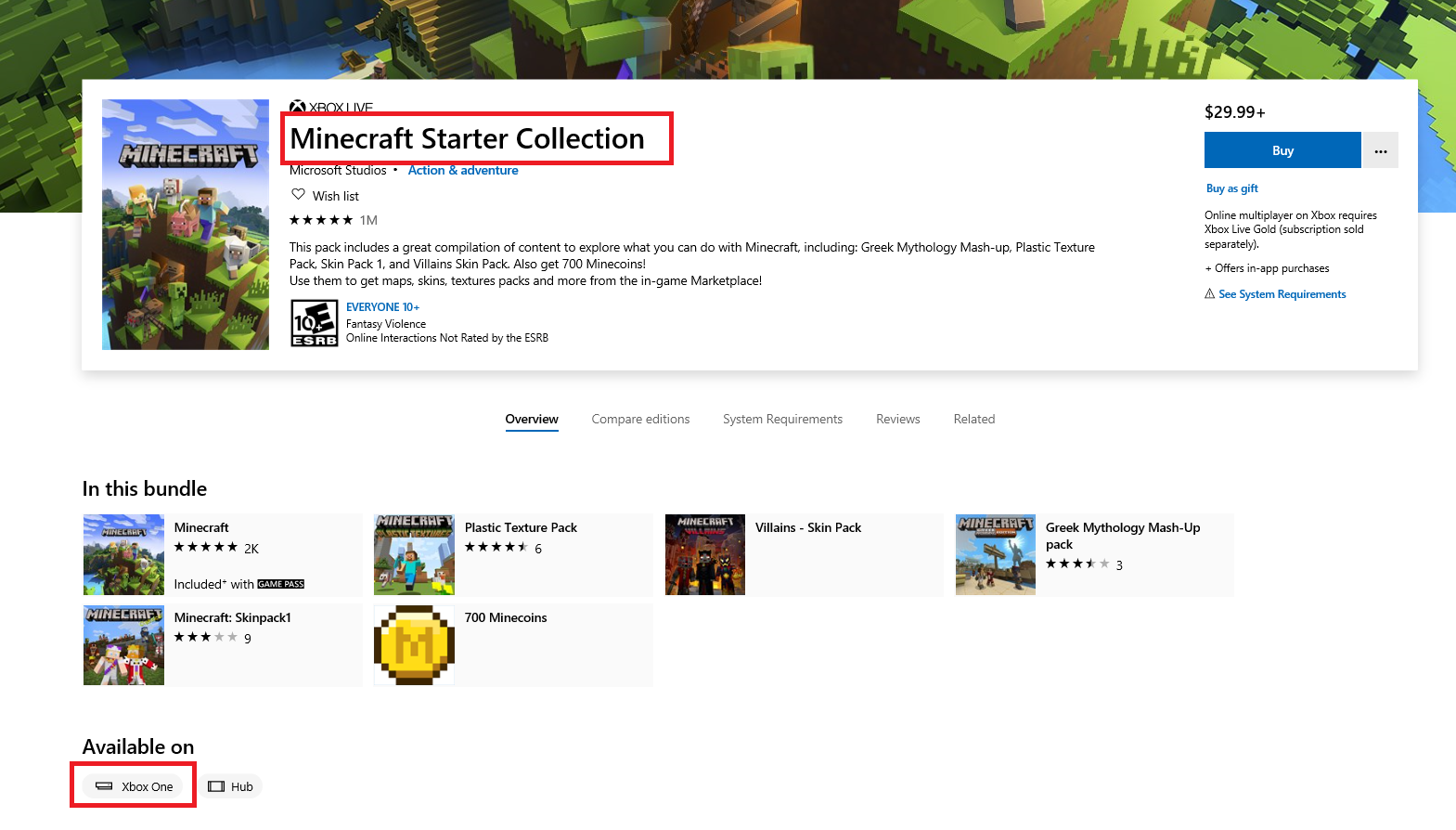 Microsoft store Won't install Minecraft windows 10 starter collection. 862d3756-fb82-4174-b532-f47bed2d4c72?upload=true.png