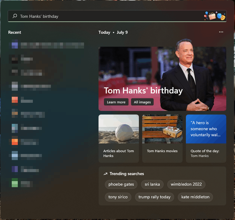 Search Highlight no more showed, why and how to resume on Windows 11? 867f5433-a169-4443-99dd-250b93e71afd?upload=true.png