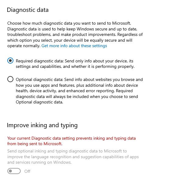 Can't switch from Required diagnostic data to Optional diagnostic data 87174dbe-0c45-460b-bce4-6ddcf5d8010b?upload=true.jpg