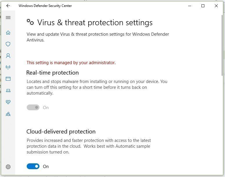 Windows Defenders - Cannot Turn On / Off Real Time Protection 87244e56-8335-42a3-b77f-90ae9cc6a9f1?upload=true.jpg