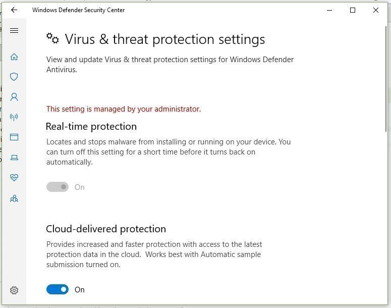 Windows Defenders - Cannot Turn On / Off Real Time Protection 87244e56-8335-42a3-b77f-90ae9cc6a9f1?upload=true.jpg