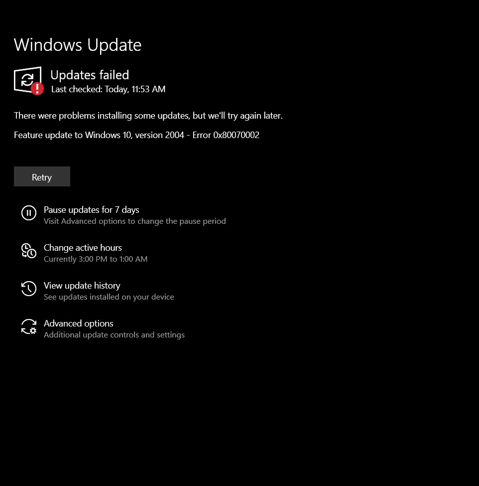 Feature update to Windows 10, version 2004 - Error 0x80070002 872dd055-8fae-4bfe-8784-238ab9bf6ae4?upload=true.jpg