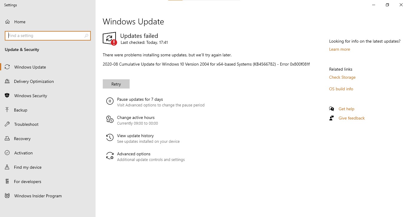 Windows Update Error installing KB4566782 - Error 0x800f081f 874e8729-f20b-4ad1-9e97-b76dfacc326b?upload=true.jpg