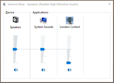 [Solved] London Control volume defaults to 0 and is not audible when changed 87a68b66-2bdd-48be-b17d-424153db6680?upload=true.png