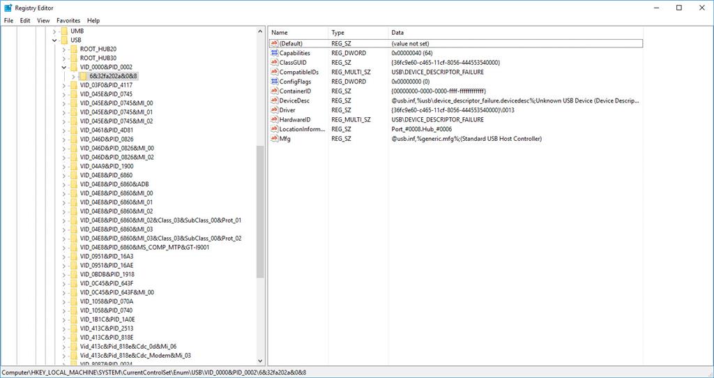 USB\VID_0000&PID_0002&1d7e6c28&0&1 it s not connecting,windows is saying that it doesn t... 87fcd50d-156f-4913-9277-32af90a16cf3.jpg