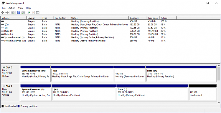 Dosyalarımı C diskinden D diskine nasıl aktarabilirim ? Yer nasıl açabilirim? 88219d1485968840t-drives-c-d-showing-up-twice-k-l-win10diskmgmt.png