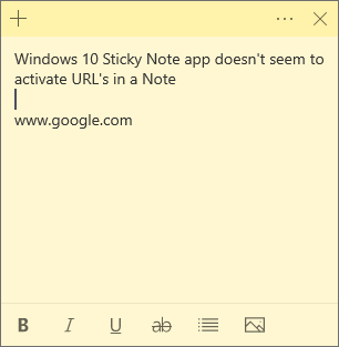 Windows 10 Sticky Note app doesn't activate URL 882636a1-c007-48b0-90f7-1fa9485d9753?upload=true.png
