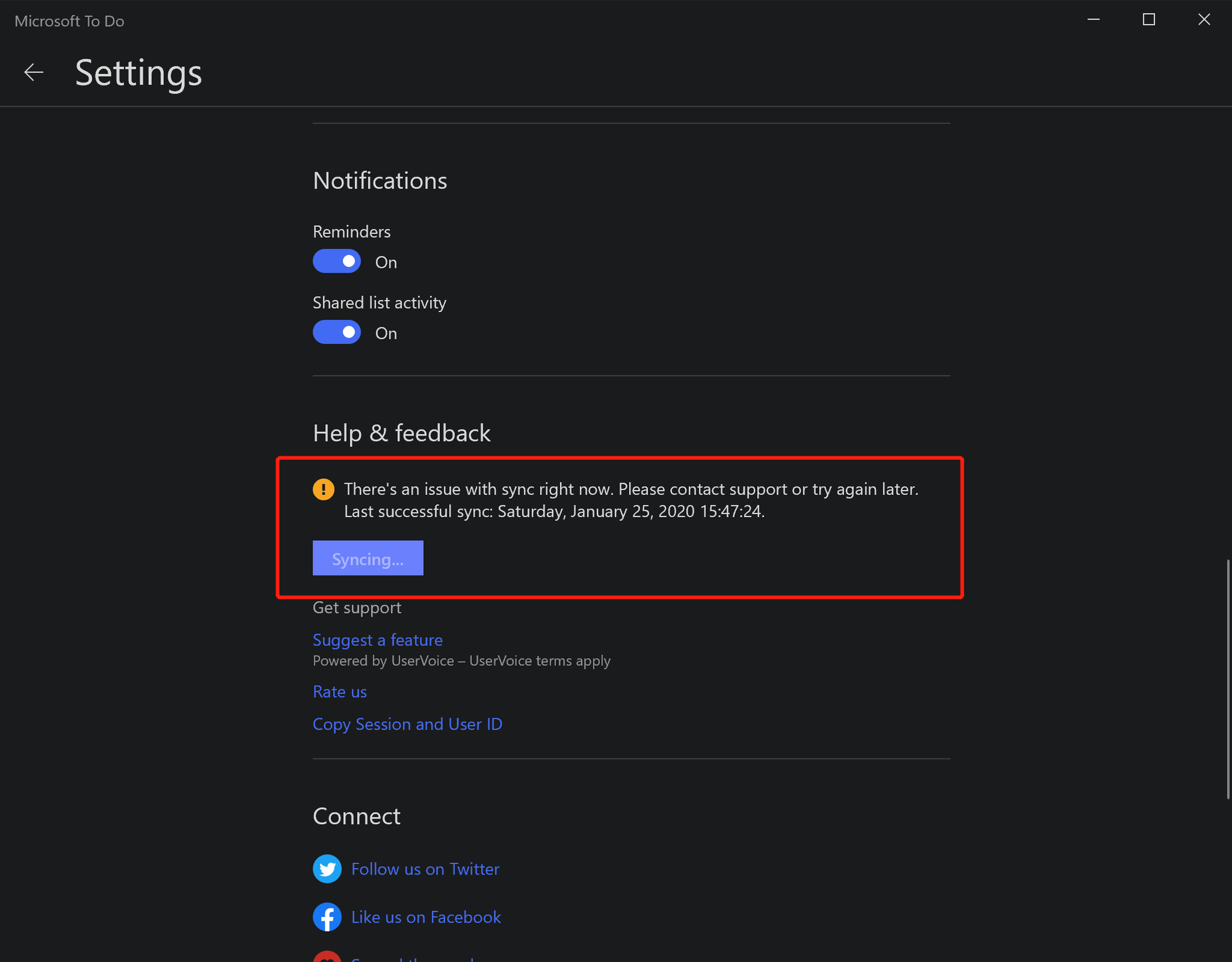 about win10  microsoft to do; mail; microsoft store syncing problem 88ae2772-e451-41b9-b033-32c5e2a58931?upload=true.png