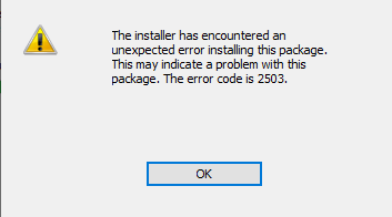 Does any know solution to Error : 2503 & 2502? 88b0426c-5898-4b58-b6f2-4fdf29c443fb?upload=true.png