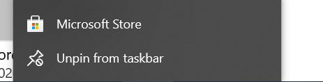 hello i have this problem i cant open my microsoft store BUT I CAN ONLY PIN IT FROM TASK... 88fb1262-65a7-4319-be0d-2fb6d0b9bae2?upload=true.png