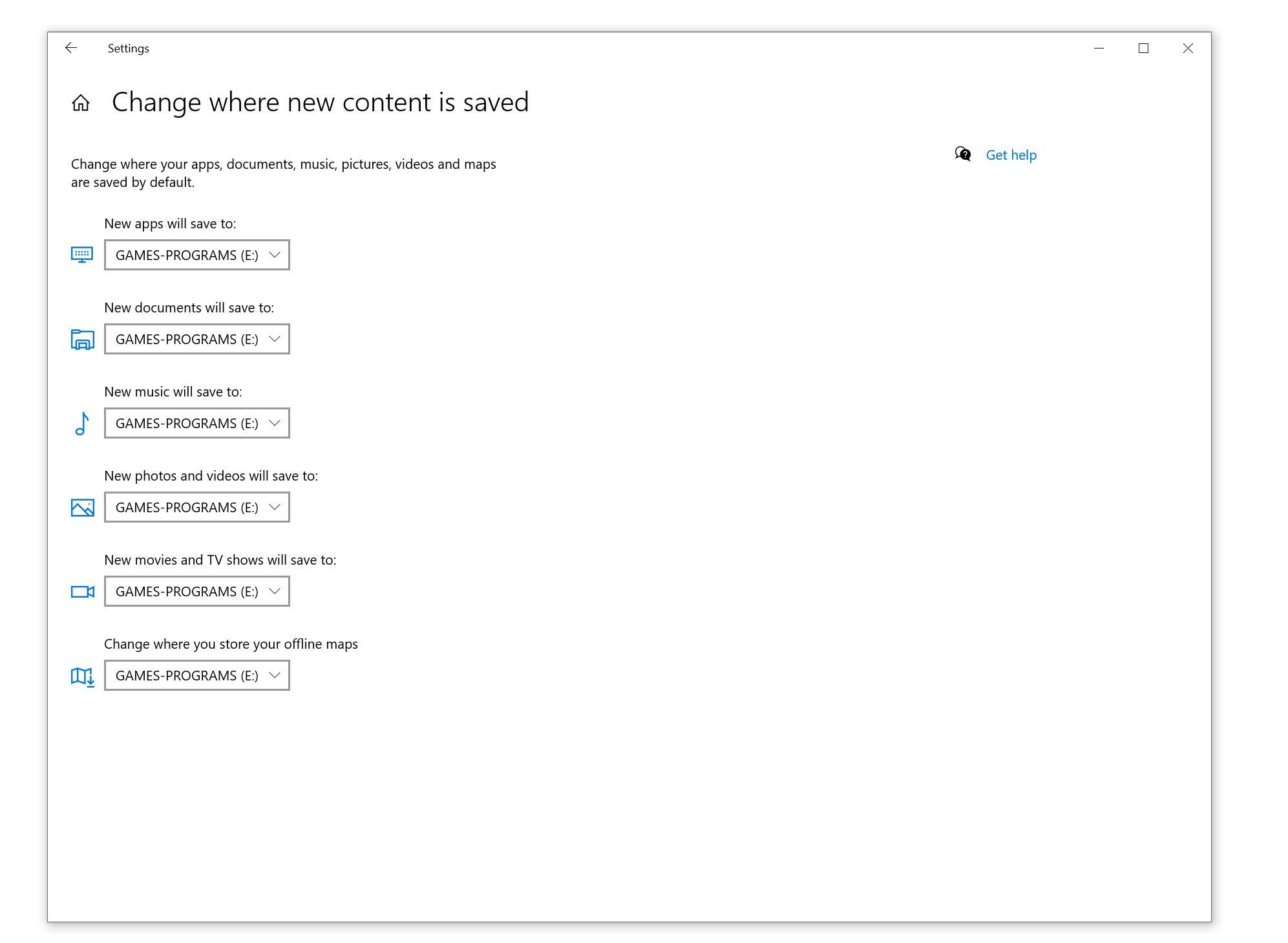 Content continues to install to C: Drive but settings are for E: 88fc5c22-3315-4749-a1a1-d44cf7d7d3f5?upload=true.png