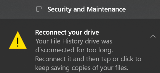 My Toshiba Harddrive won't backup using filehistory? 892f0543-d88d-46e1-b809-554d180181fd?upload=true.png