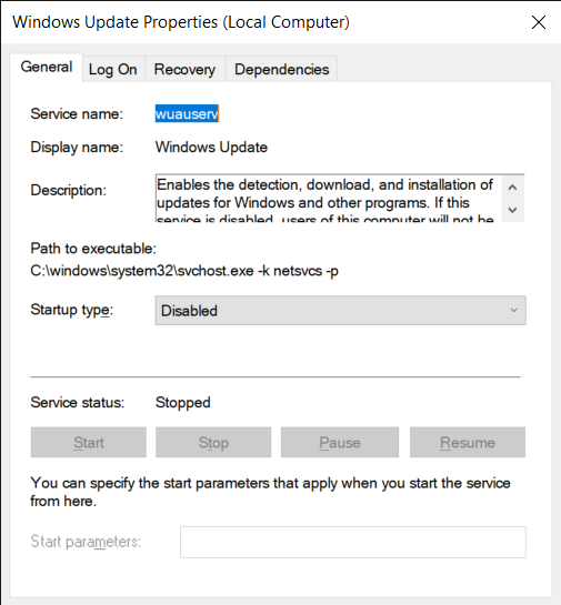 windows update service is not running and getting stopped atomatically!!!!!! please help 8978a316-b0a5-42bc-a7b7-8331f31a6829?upload=true.png