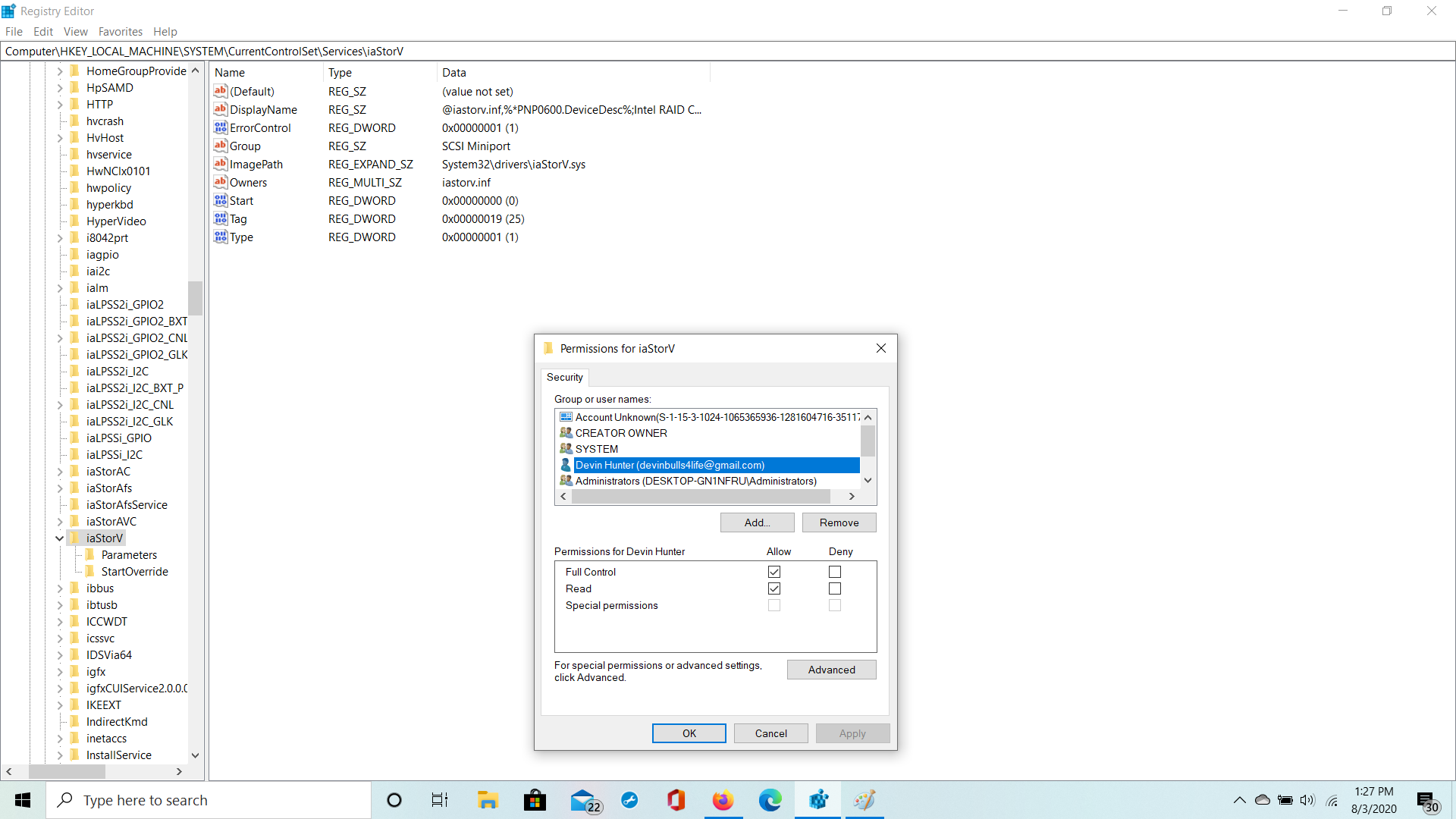 Regedit Will Not Let Me Make Edits In Editor After Reboot 897beb4d-d4b0-45e2-a932-644bc1e7774b?upload=true.png