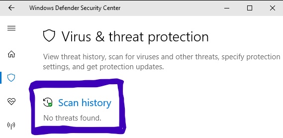 How to view Windows Defender Scan History 897fe56b-61d4-4ce1-9416-41720af6273e?upload=true.jpg